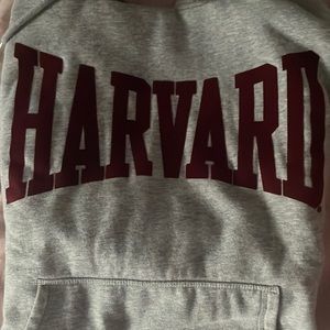 H&M Grey Harvard Hoodie